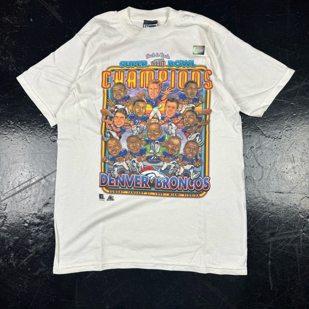 1999 Deadstock Denver broncos character T Shirt